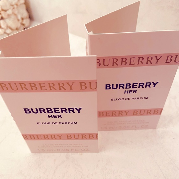 SOLD- Burberry Her Elixir De Parfum Intense Samples - Picture 1 of 3